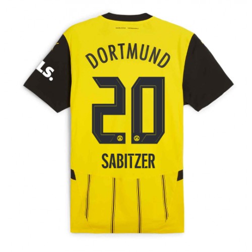 Borussia Dortmund Marcel Sabitzer #20 Domaci Dres 2024-25 Kratak Rukav